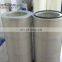 Huahang manufacturer Washable Synthetic Industrial Polyester air Filter Cartridge for Dust Collector