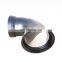 ductile cast iron pipe elbow fitting double socket 11.25 22.5 30 45 60 90 degree  pipe bend elbow brace