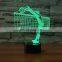 3D Volleyball Net Night Light LED Colorful Touch Desk Lamp Sports Bedroom Decor USB Vision Sleep Lighting Gifts