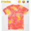 Hot sale fashion tie dyed t shirts for men,all over print tshirt men