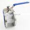 Stainless steel Thin Type  Wafer Ball Valve With Handle
