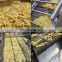 Stainless Steel Industrial Potato Chips Making Machine French Fries Production Line Frozen Potato French Fries