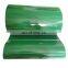 Green PVC Cleats White PU Guide Green PVC Conveyor Belt