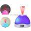 Battery operated 7 colors changed star sky master projector alarm clock LED