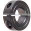 1C-075, Mild Steel, Black Oxide Plating, Clamping Collar, 3/4 inch bore, 1 1/2 inch OD, 1/2 inch Width, 1/4-28 x 5/8" Clamp Scre