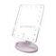 Multi-functional 360 Rotation Battery makeup mirror Desktop Led makeup mirror with light