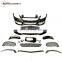 B900 body kits fit for S-class W222 all year normal to B-style front bumper with chrome parts for w222 body kits