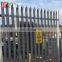 Hot dip galvanized Iron Steel Palisade Fence Manufacture