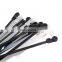 new  nylon cable ties factory wholesale high quality  Black white industrial grade nylon cable tie