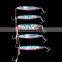 New design 40g 7.5cm 3d lure jig metal stick bait fishing lures saltwater jigging lures