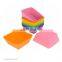 Cute Different Shapes Colorful Silicone Pudding And Jelly Baking Mold