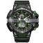SMAEL 1376 Sports mens double display wristwatch silicone luminous led functional smael analog digital watches