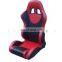 The Adjustable Adjustable  PVC Turtle back esign Universal red car racing seats