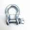 Custom Forged 4140 Alloy Steel Bow Shackles with safety bolt pin