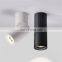 Rotating LED Downlights 7W 10W 12W 15W COB LED Ceiling Spot Lights White Black Indoor Down Lamp