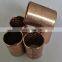 TEHCO Wrapped Bronze Bushing FB090 CuSn8P Copper Alloy Bushing with Diamond Oil Sockets to Preserve Oil for Mining Machinery.