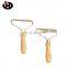 Jinghong TikTok Same Style Wooden Handle Pure Copper Lint Remover