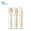 Disposable Flatware Tableware Wooden Forks Spoons Knives Set Cutlery Eco Biodegradable Replacements