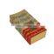 custom recycled paper bags flat bottom fast food fried chicken food kraft paper bag with your own logo