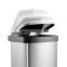 Kitchen Trash Can 55 L Touch Free Hotel Metal Luxury Modern Household Stainless Steel Garbage Bin