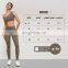 Scallop Shaped Custom Gym One Shoulder Womens Sports Bras Yoga Quick Dry Crop Tops 80nylon 20spandex