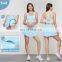 Wholesales Tennis Golf Skirt For Women With Side Pockets Short Pant Skirts Two-Pieces Suits Gym Wear