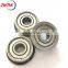 Open Type Deep Groove Miniature Ball Bearings F624ZZ Bearing