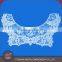 Customized Fashion hot selling front collar lace crochet neck embroidery neckline designs