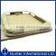PU Leather Gold Golour Tablet Case For Galaxy Tab 4