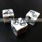 High quality custom frosted dice