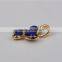 Wholesale fashion silver 925 lady butterfly pendant setting artificial stone jewelry