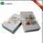 Custom glitter star fake book storage box with ribbon closure