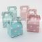 Romantic Wedding Gift Box lovely Rainbow colors Decoration polka dot Party Sweet Favors Guest Gift Wedding Paper Candy Box