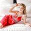 Noya Customized ZM 0480 Women Partially Transparent Pajamas Set