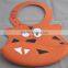 Latest design 2016 soft cute silicone bib,Factory wholesale lovely silicone baby bib,cartoon animal patterns waterproof baby bib
