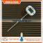 BBQ digital food kitchen plastic thermometer w/ stainless steel probe C/F option instant read temp competitive price w/ battery