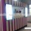 2015 Newly designed bubble tea kiosk design ice cream kiosk for outdoor use frozen yogurt kiosk