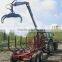 timber trailer with crane kit and seat