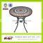 Garden ceramic tile outdoor table