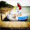 Leisure Plastic boat donut design for tourist