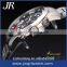 promotional gift elegant face luxury brand custom sports quartz stainless steel back watch
