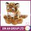 OEM plush stuffed small soft tiger toy