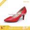 Fashion Women Genuine Shipskin High Heel Slip-on Shoes for Party