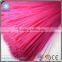 Shiny pink PP plastic fiber synthetic bristle for household brush