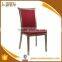 Imitated metal frame wooden stackable elegant restaurant dining chair