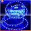 Sichuan Festalight Round Water Proof 3/8 Inch Plastic White Flat Led Rope Light Flexible Led Strip Light 220v With ce Rohs ul