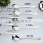 Stainless steel soup spoon and ladle