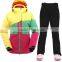 New Arrival 2016 Winter Ski Suit High Quality Women Jacket Outdoor Waterproof Snowboarding Mountaineering Sport Jacket+Pant