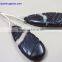 Agate Jasper 13*33 Long Pear With Carving, Pair 100% Natural Gemstones AAA Quality Product Hand Made in India
