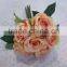 Silk Artificial Rose Flower Bouquet for Decoration